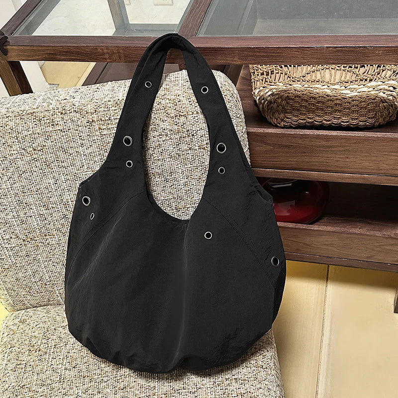 Large Capacity Canvas Nylon Women's Shoulder Tote Bag