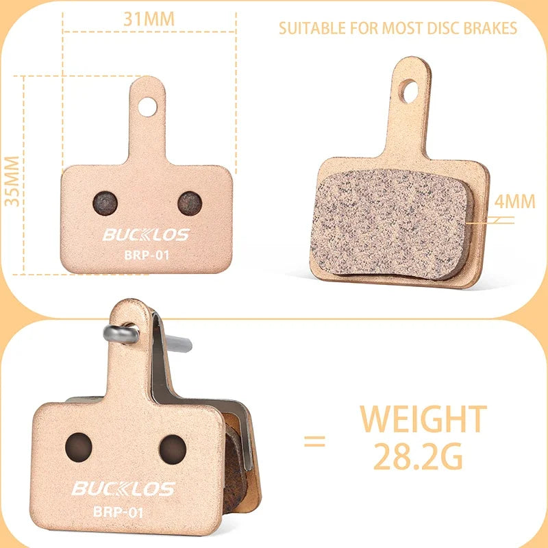BUCKLOS Sintered Disc Brake Pads MTB B01S B05S Shimano Fit Disc Brake Pads Nixie