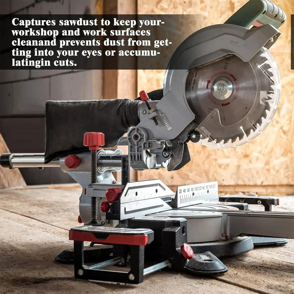 Miter Saw Dust Bag – Nylon Dust Collection Cloth Bag Saw Dust Bag Nixie