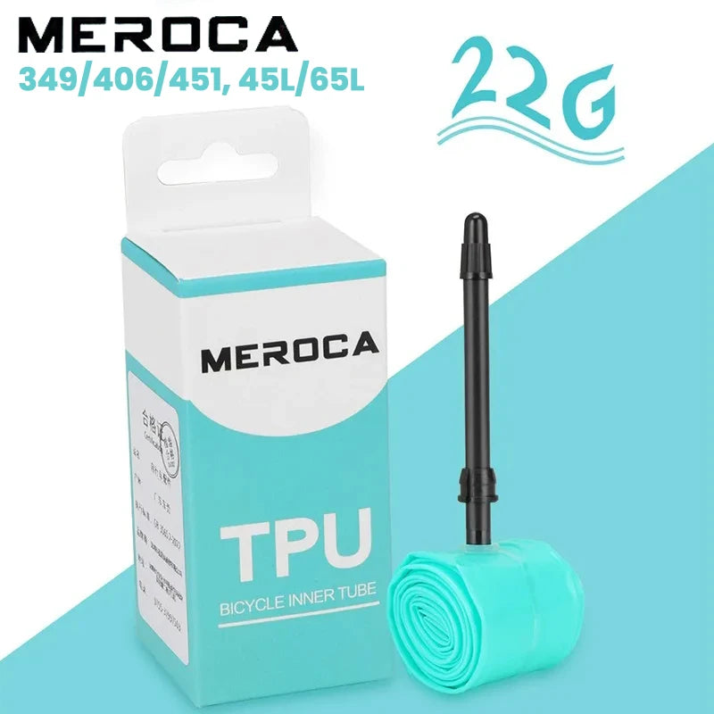 MEROCA TPU Inner Tube 16/20" Folding Bike 349/406/451 Presta Bicycle Inner Tube Nixie