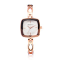 REBIRTH Luxury Bracelet Quartz Watch – Roman Numeral Dial Bracelet Quartz Watch Nixie Rose