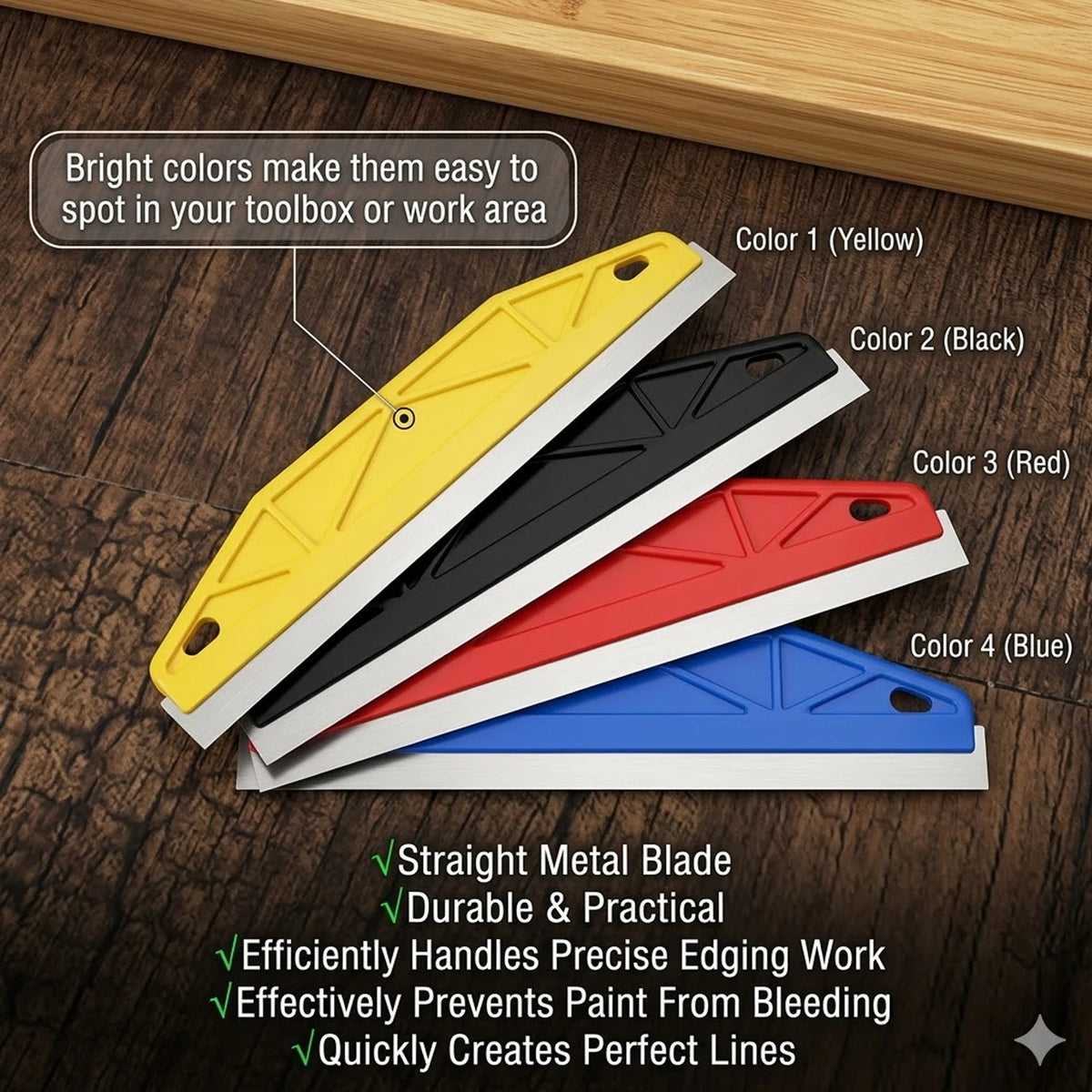 Heavy-Duty Paint Edge Guard | Stainless Steel & Precision Edge Paint Edge Guard Nixie