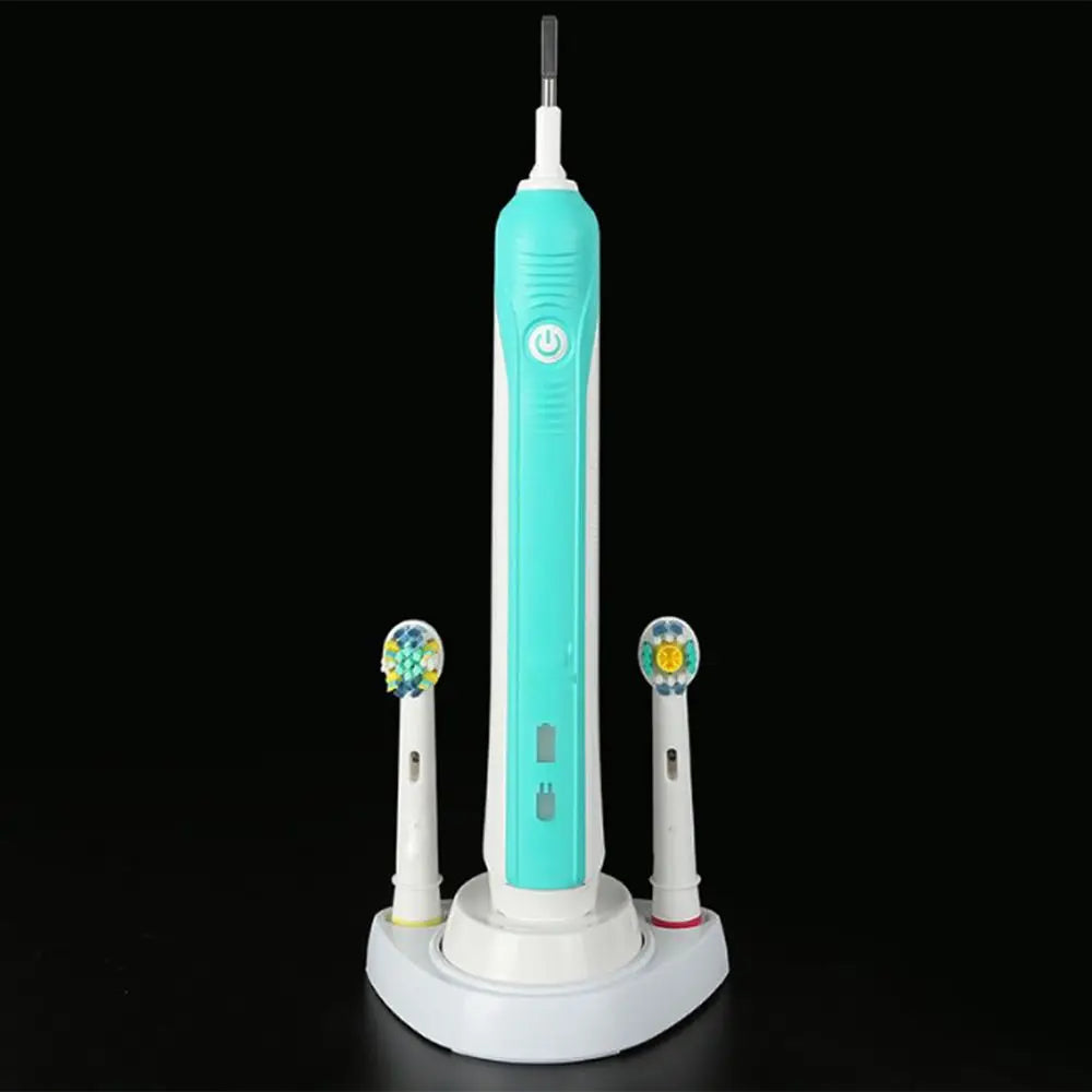 Electric Toothbrush Holder Tripod Stand – Round Head Base