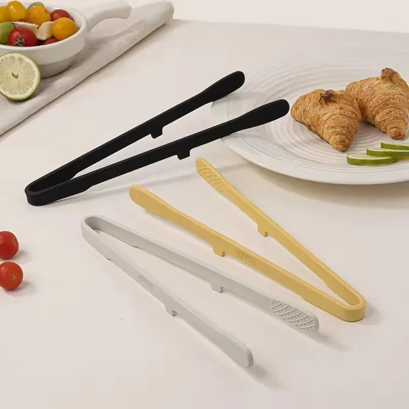 Silicone Kitchen Tongs – Non-Slip BBQ, Salad & Cooking Clip Silicone Kitchen Tongs Nixie