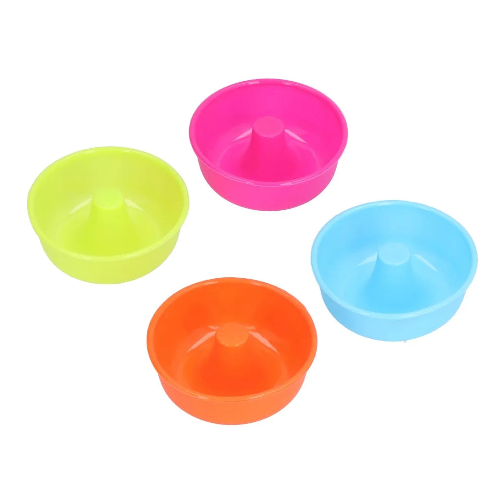 16-Piece Silicone Donut Mold Set – Non-Stick Colorful Baking Cups Silicone Baking Mold Nixie
