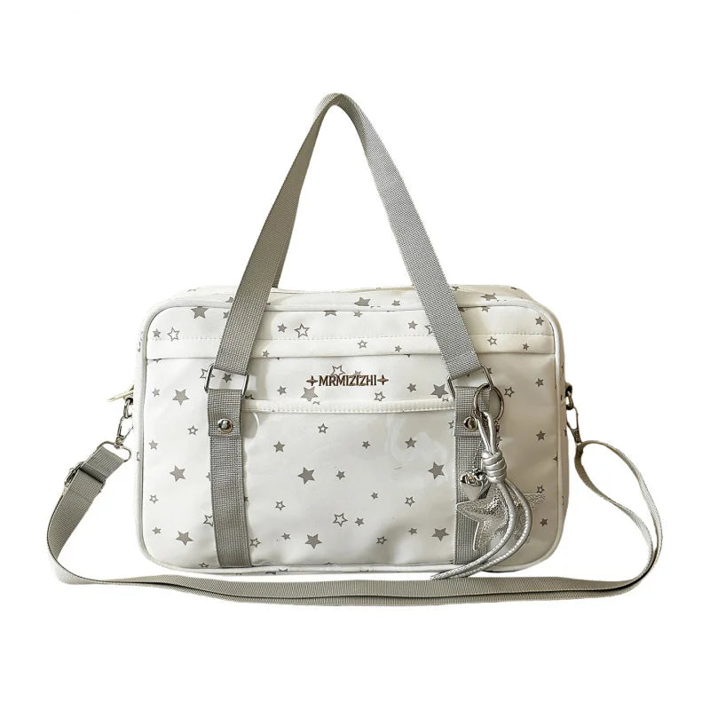 Kawaii Polka Dot Ita Bag – Anime Badge Crossbody Handbag Crossbody Ita Bag Nixie