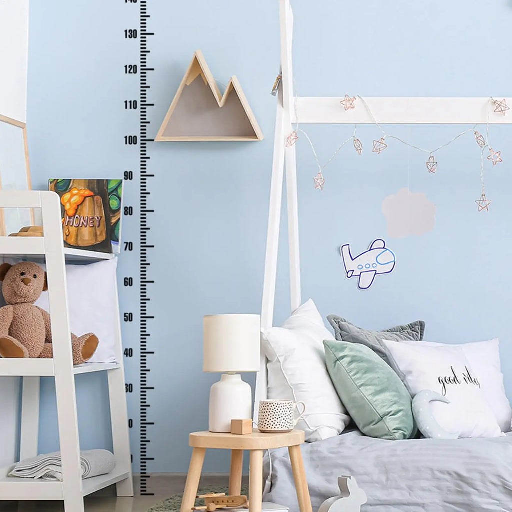 Transparent Kids Height Ruler Wall Sticker | PVC Growth Chart Kids Growth Chart Nixie