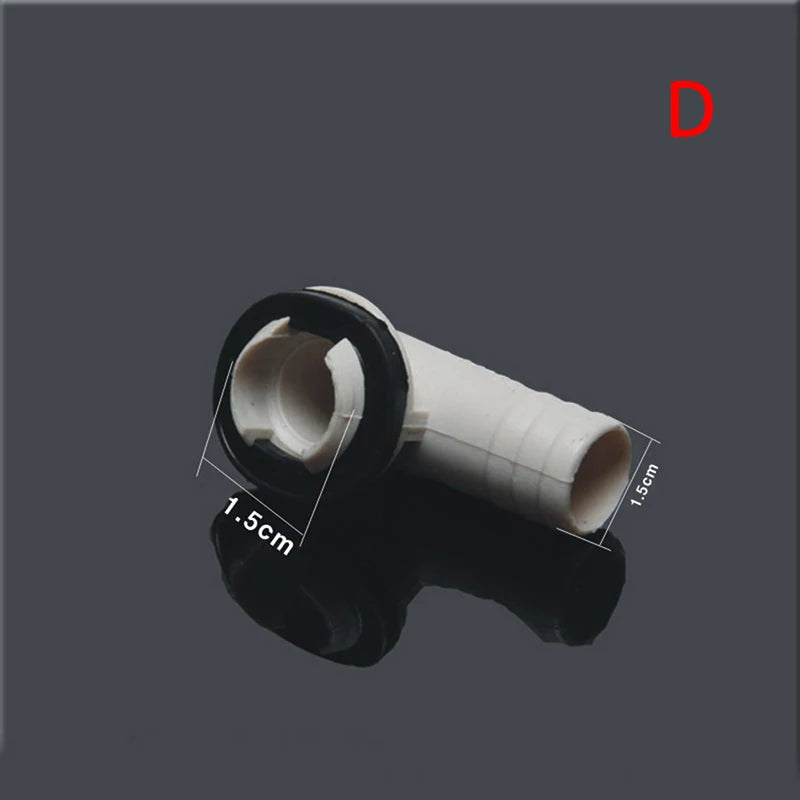AC Drain Hose Connector Elbow Fitting with Rubber Ring for Gree Kelon