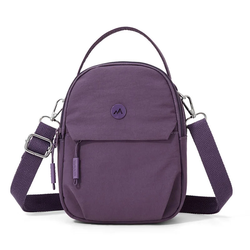 Women's Mini Crossbody Phone Bag – Lightweight Canvas Oxford Crossbody Bag Nixie