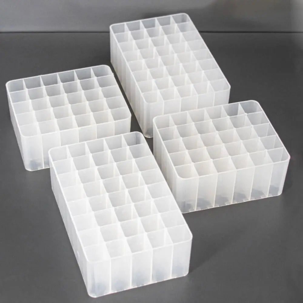 30-Slot Pen & Marker Holder Desk Organizer Stand – White Desk Pen Organizer Nixie