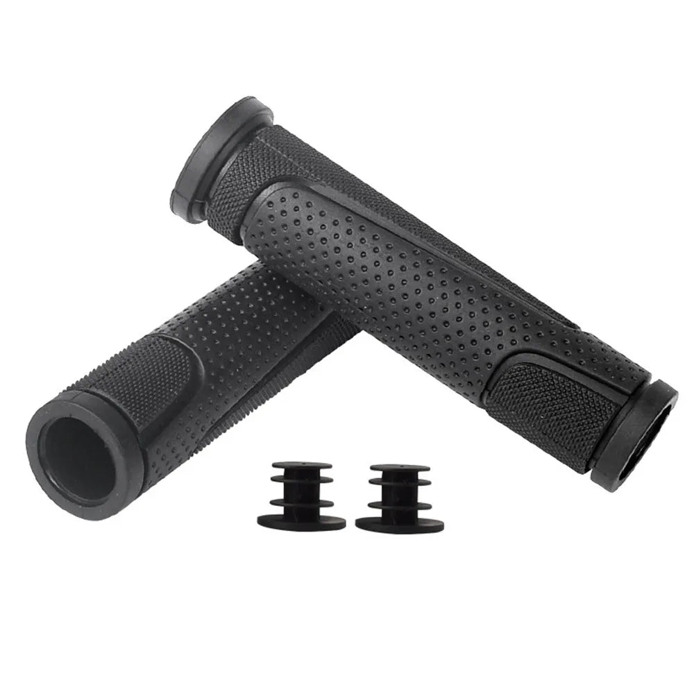 Non-Slip Kids Bike Handlebar Grips – BMX & MTB Universal Fit Bike Handlebar Grips Nixie Black-125mm
