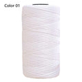 Mercerized Cotton Linen Ice Silk Yarn 250g – Summer Crochet Crochet Yarn Nixie Color 01