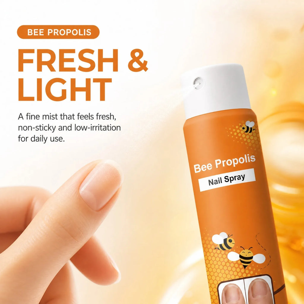 Bee Propolis Nail Spray – Nourishing Cuticle & Nail Care Nail Care Spray Nixie