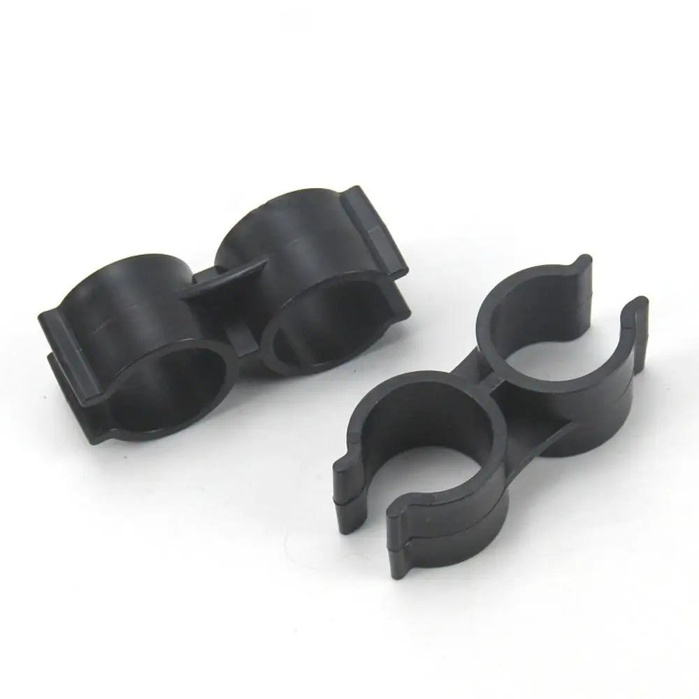 6pcs PVC Pipe Clamps 20/25mm – Garden Irrigation Support Pipe Clamp Support Nixie
