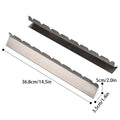 2-Pack Stainless Steel BBQ Skewer Holder Rack – 9-Slot Kabob BBQ Skewer Rack Nixie one size
