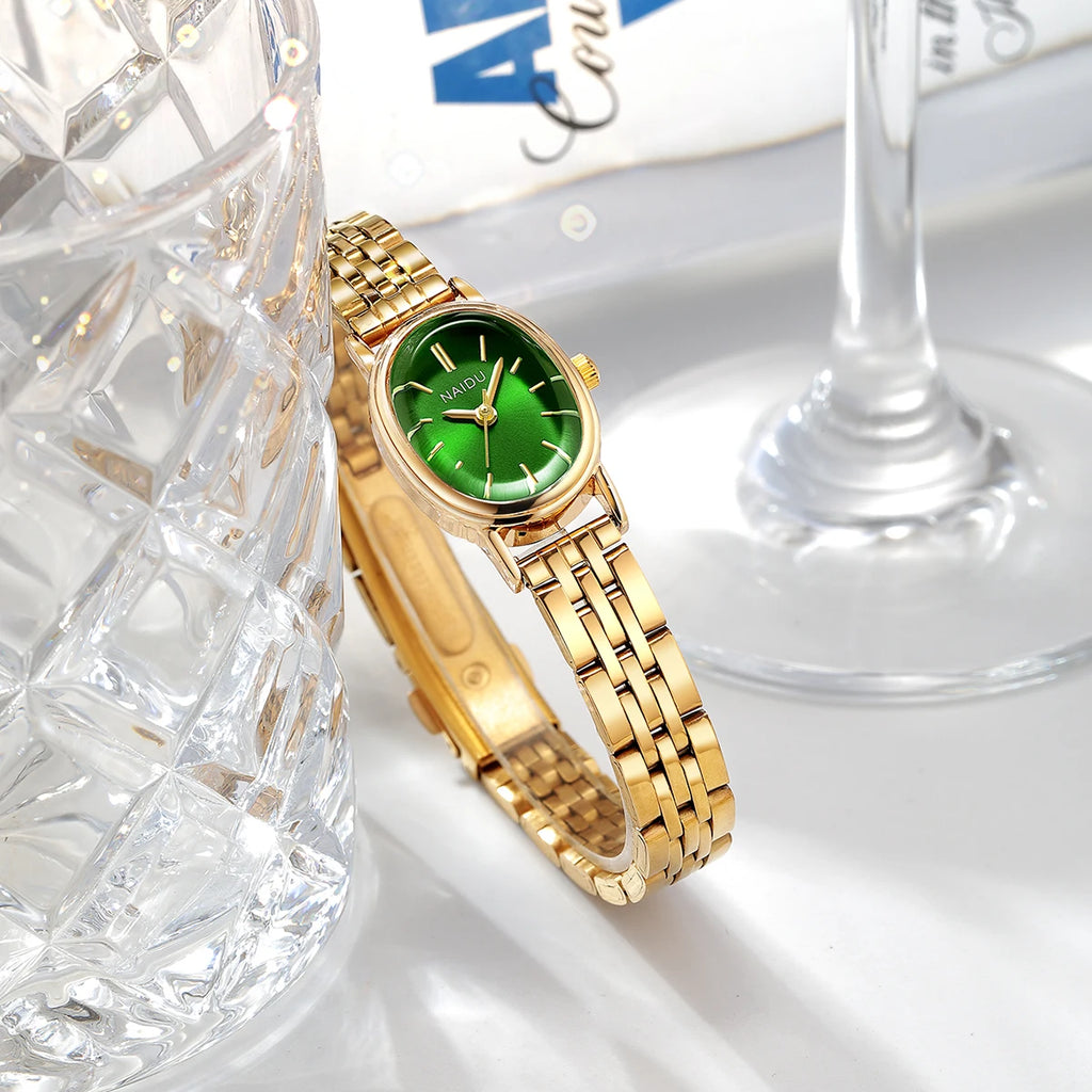 Naidu Artistic Quartz Fashion Watch – Numberless Dial Fashion Quartz Watch Nixie