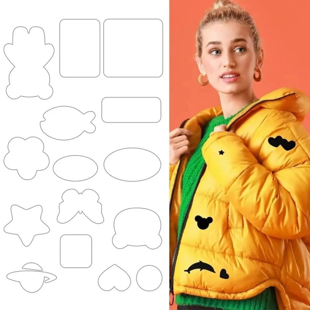 Self-Adhesive Iron-On Fabric Patches for Clothes Repair – DIY Iron-On Fabric Patch Nixie