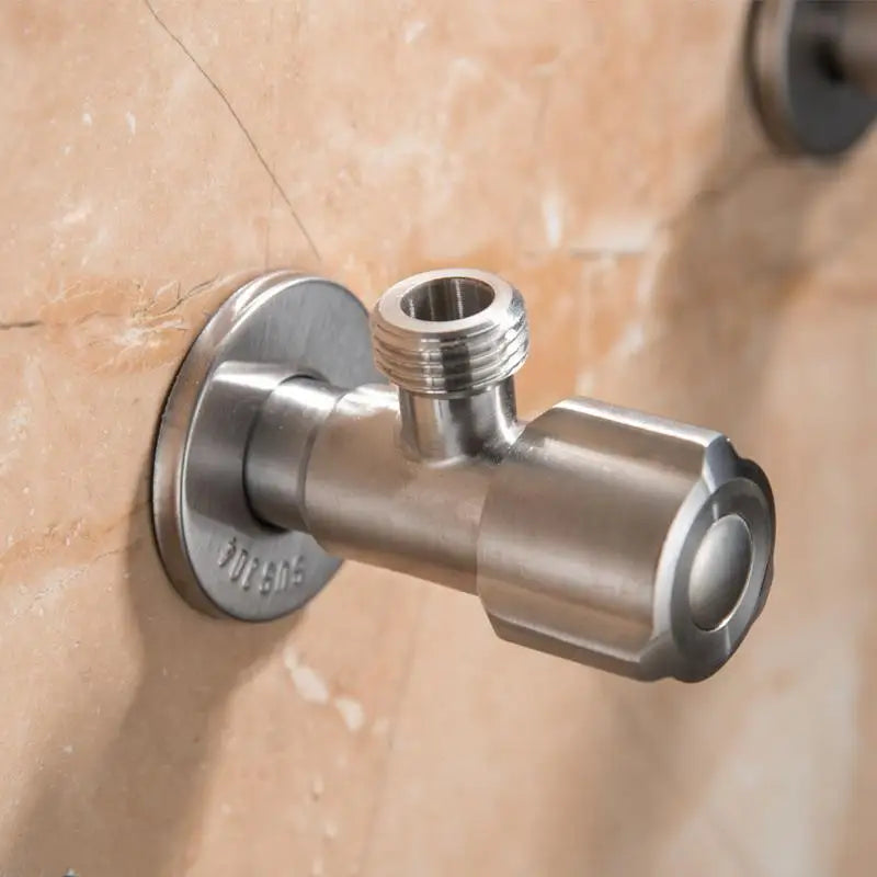 Stainless Steel Angle Valve – Toilet, Kitchen & Heater Tap Plumbing Angle Valve Nixie