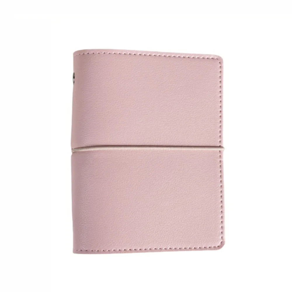 M5 Mini 5-Ring Loose-Leaf Binder Notebook – PU Leather Cover
