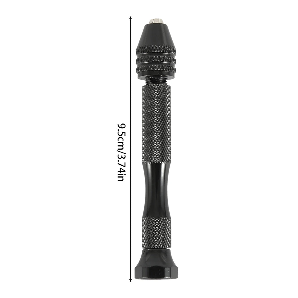 49pc Mini Hand Drill & HSS Twist Bit Set 0.5–3.0mm – Craft & Jewelry Mini Hand Drill Set Nixie