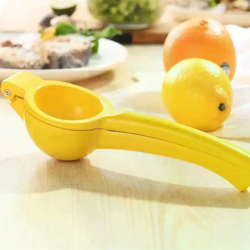 Manual Lemon Squeezer Aluminum Alloy Hand Press Citrus Juicer Manual Citrus Juicer Nixie