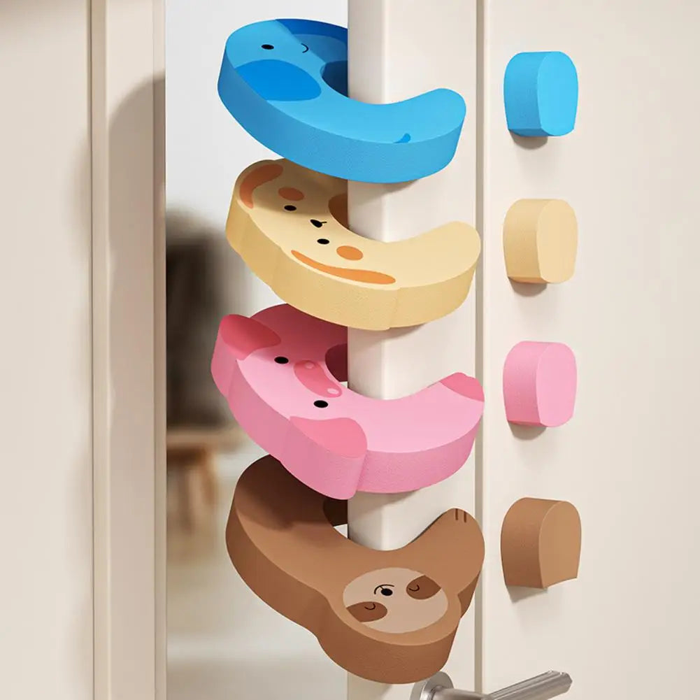 Cute Animal Door Pinch Guard & Slam Stopper – Baby Safety