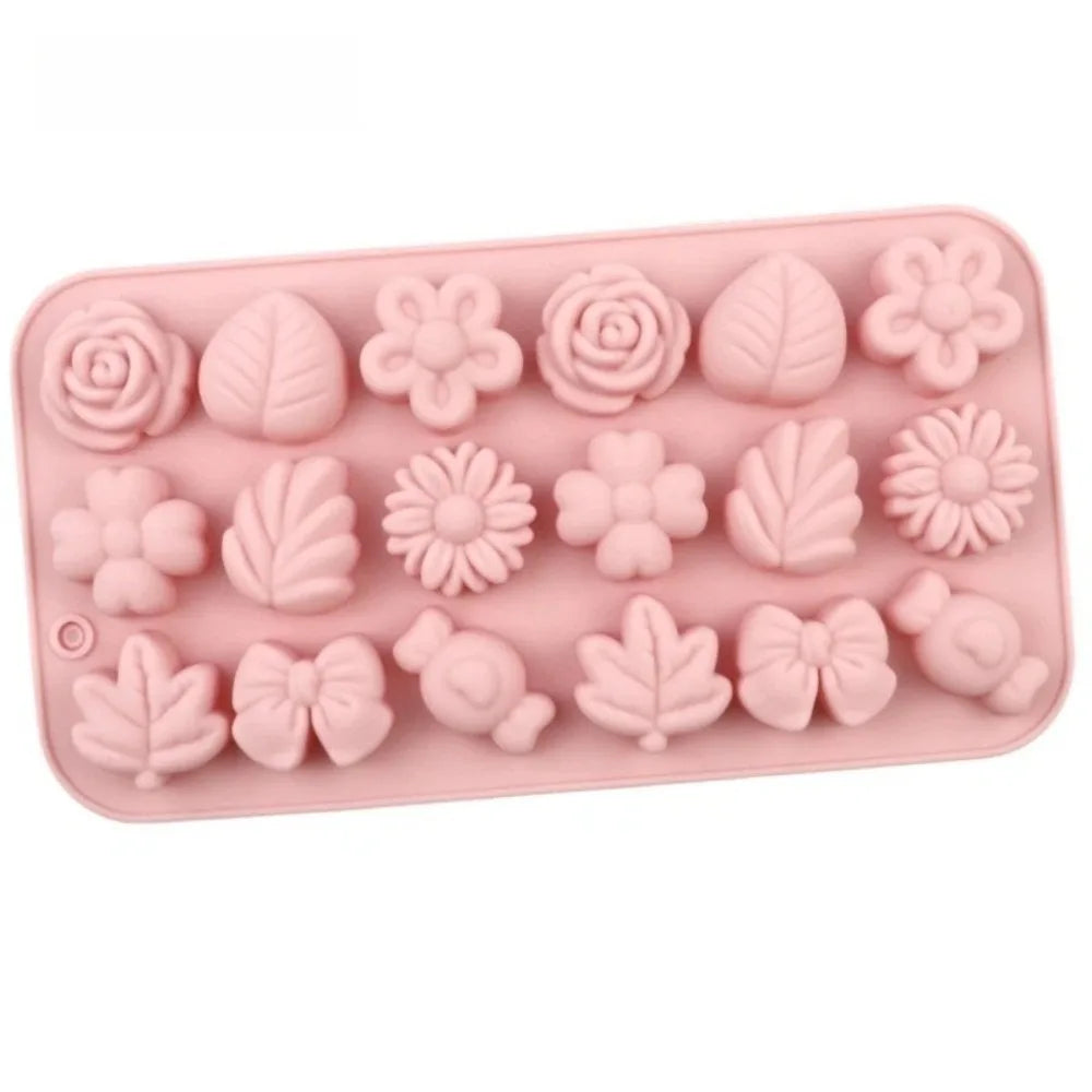 3D Silicone Cake Jelly Mold – 9 or 18 Compartments, Non-Stick