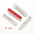 50Pcs Self-Adhesive Plastic Brooch Pins | Multi-Size DIY Badge Brooch Pin Backs Nixie 3.1cm