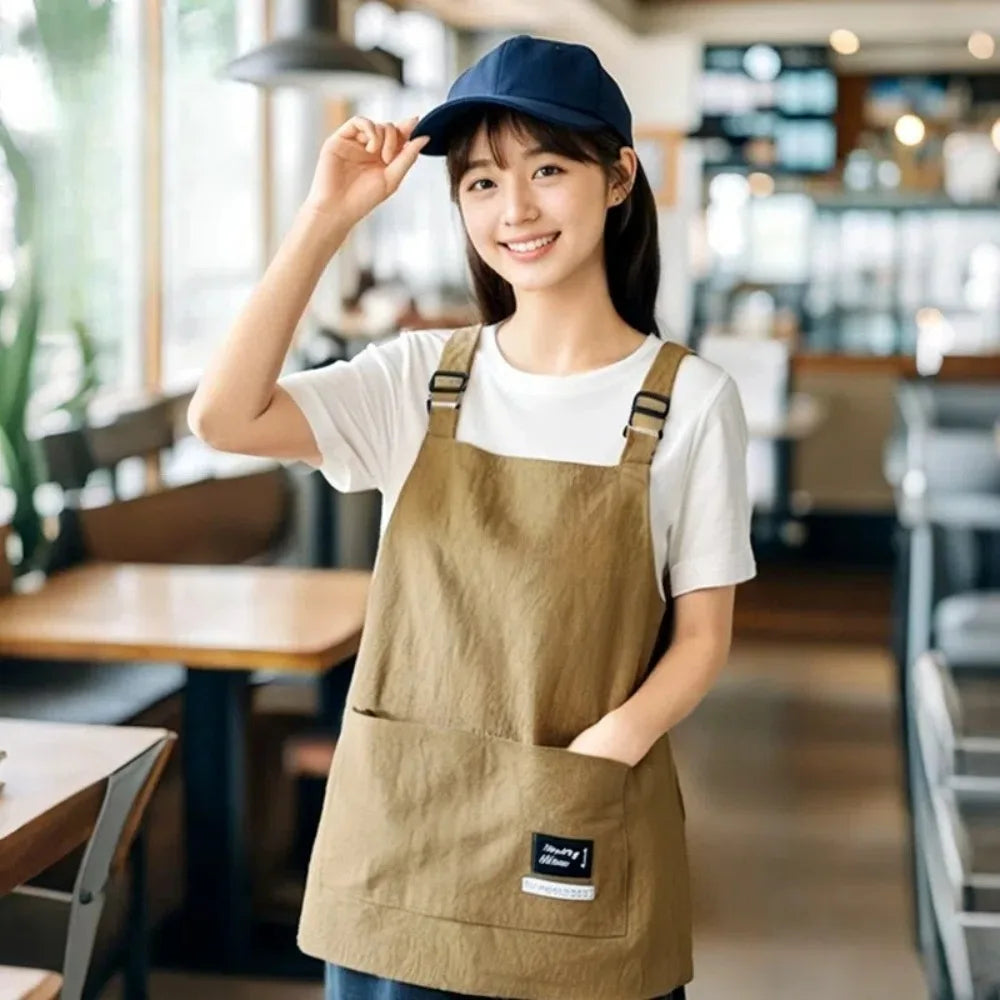 Professional Barber Apron – Waterproof, 2 Sizes, Large Pocket