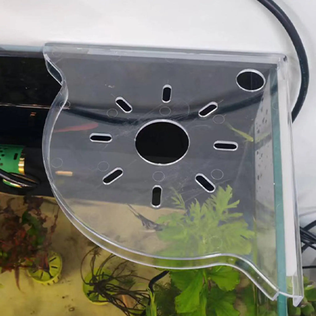 Aquarium Corner Shelf – PP Fish Tank Plant & Tool Holder Aquarium Corner Shelf Nixie