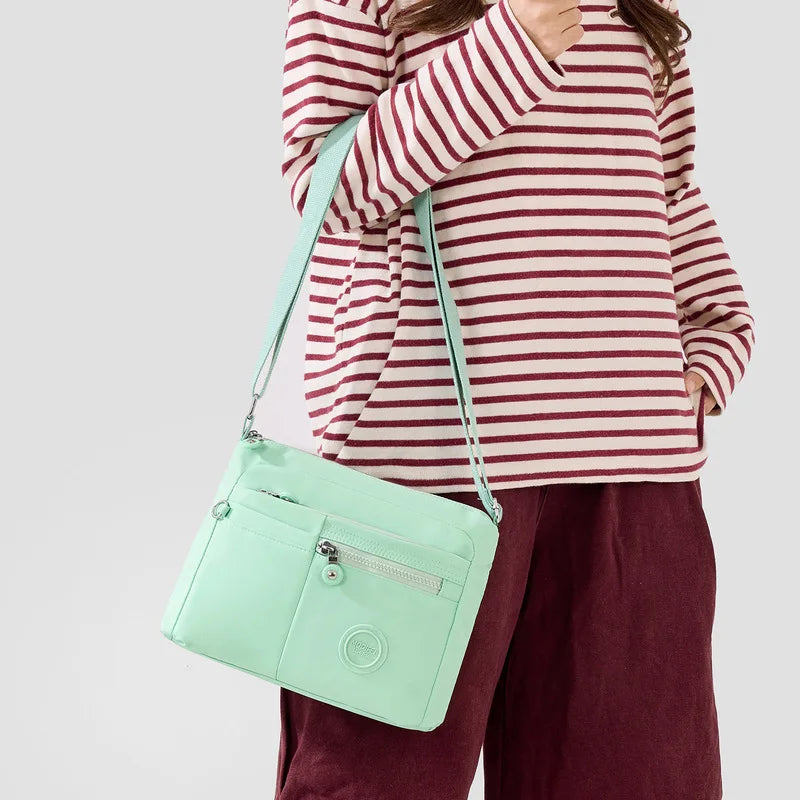Nixie Large-Capacity Water-Resistant Nylon Crossbody Bag Crossbody Bag Nixie