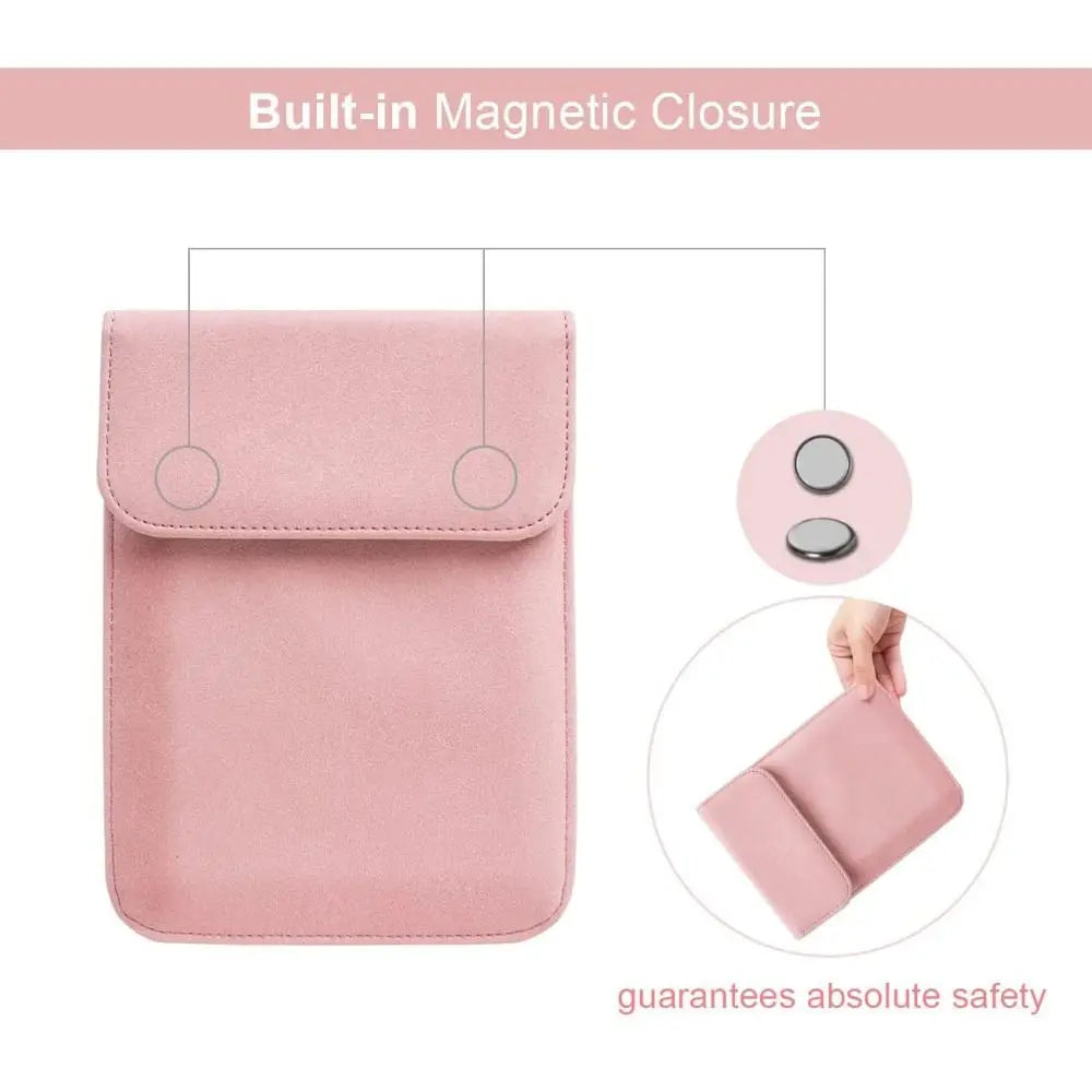 PU Leather Kindle Sleeve – Fits Paperwhite, Colorsoft & Scribe e-Reader Sleeve Case Nixie