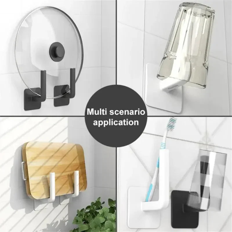 No-Drill Adhesive Wall Hook – Toilet & Paper Towel Holder Adhesive Wall Hook Nixie