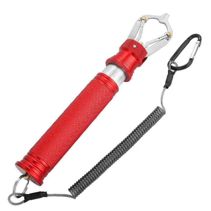 Aluminum Alloy Fish Grip Pliers – Lure Fishing Tool Fish Grip Pliers Nixie Red