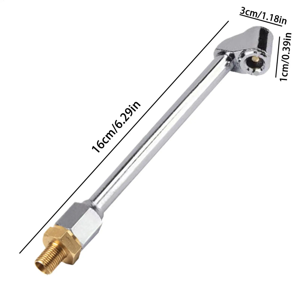 Tire Inflator Chuck Quick-Connect Leak-Proof Nozzle Tire Inflator Chuck Nixie