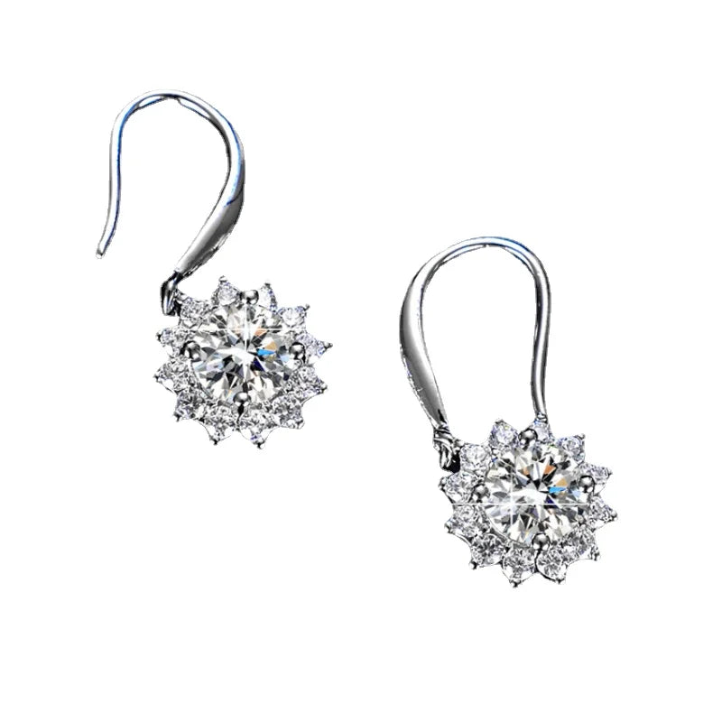Sunflower CZ Jewelry Set – Necklace, Earrings & Ring for Women Jewelry Set Nixie Earring
