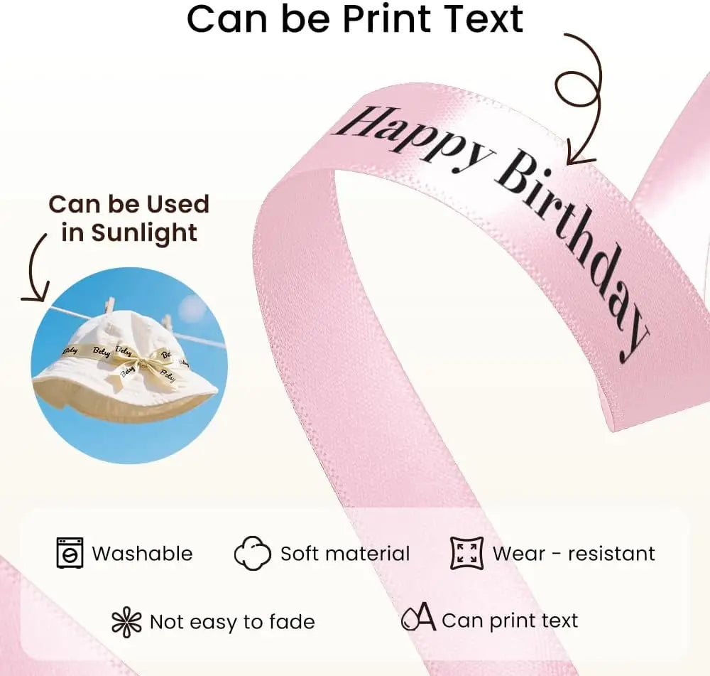 Phomemo A30 P15 Two-Tone Satin Ribbon Cartridge 12mm × 4.5m Printer Ribbon Cartridge Nixie