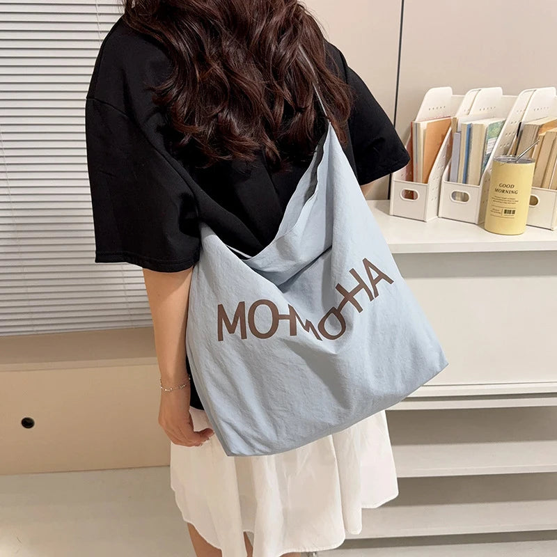 Korean Style Lightweight Tote Bag | Trendy Women's Shoulder Bag Women's Tote Bag Nixie