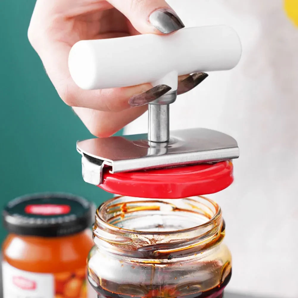 Stainless Steel Adjustable Jar & Bottle Opener | Kitchen Tool Jar & Bottle Opener Nixie