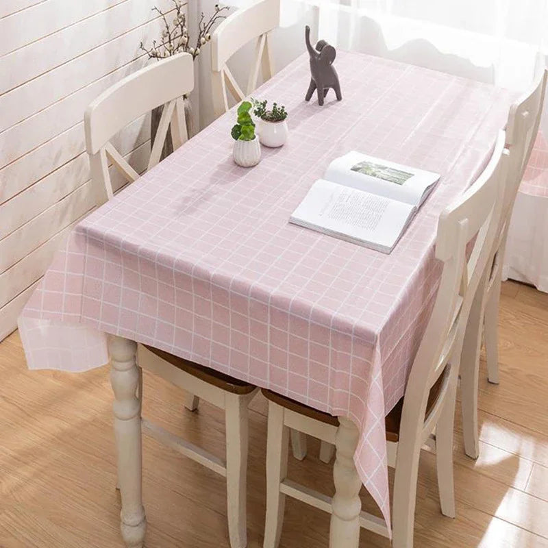 PEVA Waterproof Plaid Tablecloth 137x90cm | Party & Picnic Waterproof Tablecloth Nixie