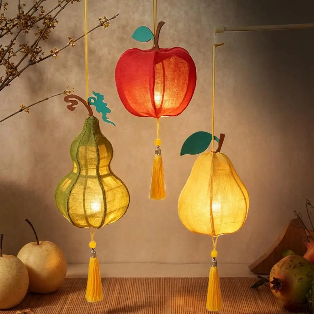 DIY Chinese Cloth Fruit Lantern Kit – Mid-Autumn Festival Craft DIY Lantern Craft Kit Nixie