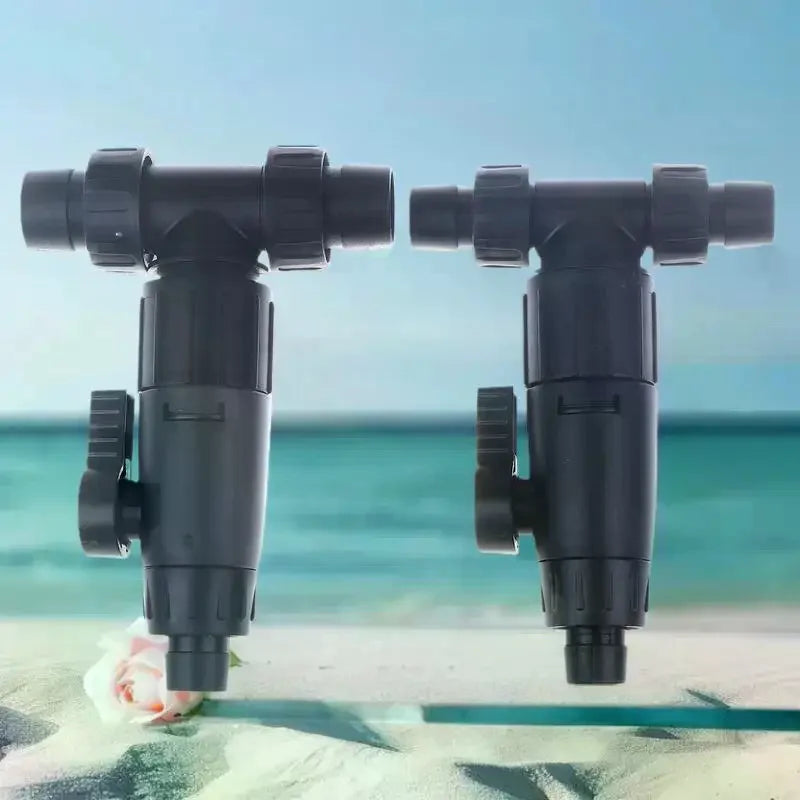 12/16mm Aquarium Quick Release 3-Way Valve Hose Connector Aquarium Filter Connector Nixie