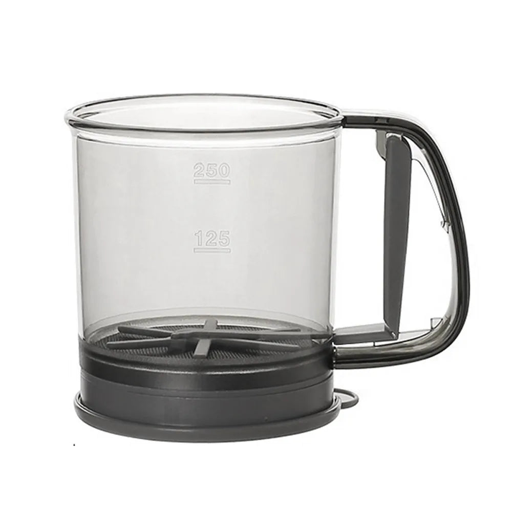 Semi-Automatic Handheld Flour Sifter – Double Layer 40 Mesh Flour Sifter Nixie SKY BLUE