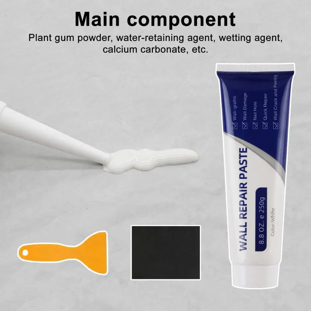 Drywall Repair Kit – Wall Paste, Scraper & Sandpaper Set Wall Repair Kit Nixie