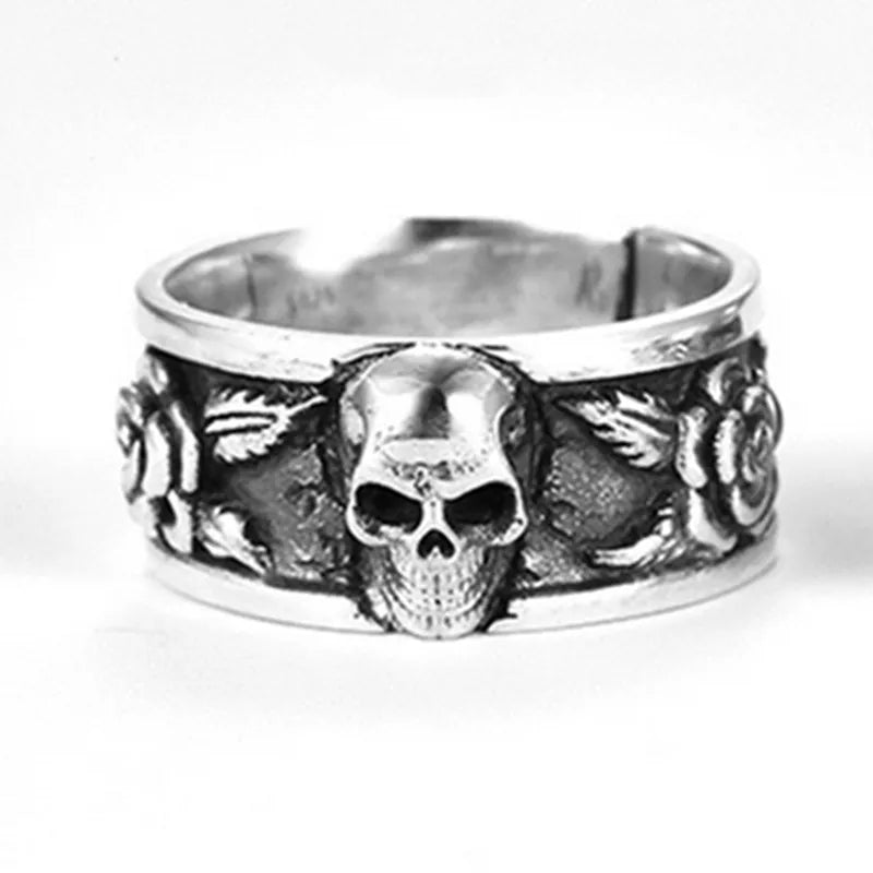 Vintage Punk Dragon Snake Tiger Adjustable Ring | Unisex Fashion Ring Nixie sapphire