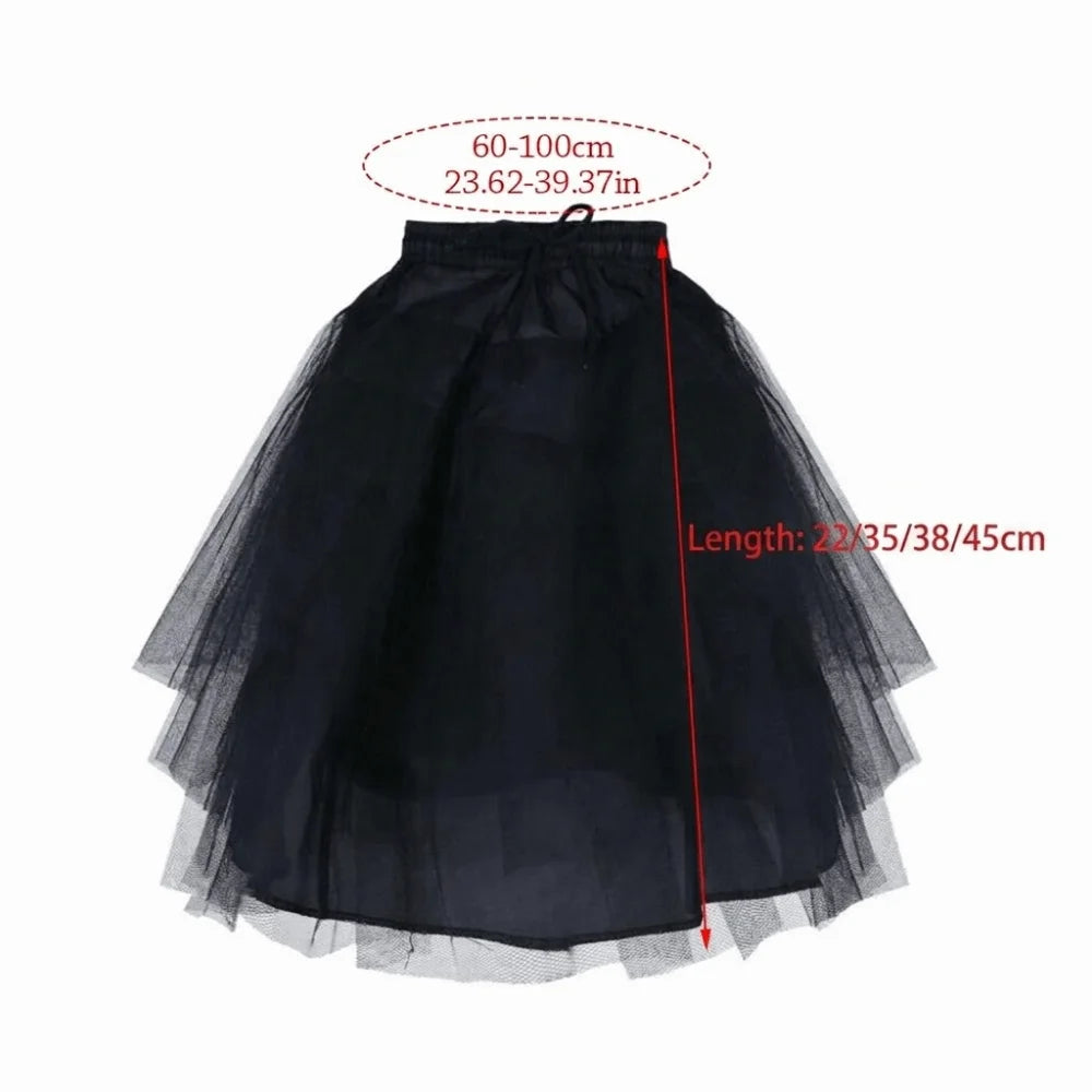 Lolita Petticoat A-Line Ball Gown Underskirt Women Girls Petticoat Underskirt Nixie