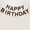Happy Birthday Felt Banner Garland Party Decoration Bunting Party Banner Decoration Nixie A