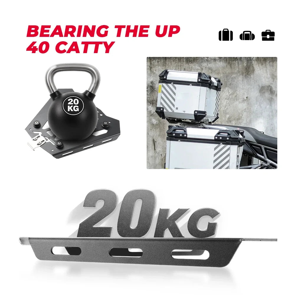 CFMOTO 450MT Aluminum Rear Rack Luggage Carrier Bracket 2024–2026 Motorcycle Luggage Rack Nixie