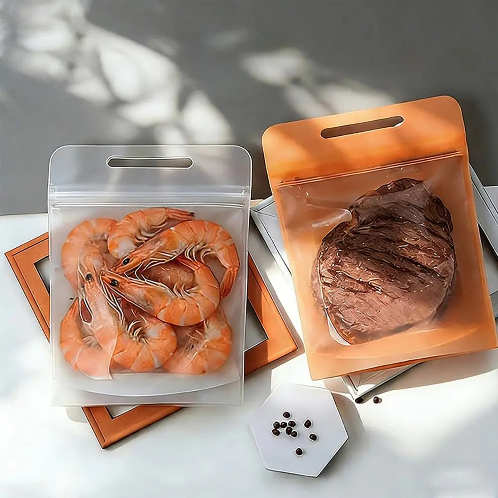 Reusable Silicone Food Storage Bags – Leak-Proof Freezer Pouches Silicone Storage Bags Nixie