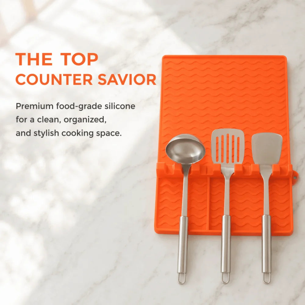 Silicone Griddle Mat – Heat Resistant Orange Drip Pad | Nixie Silicone Griddle Mat Nixie